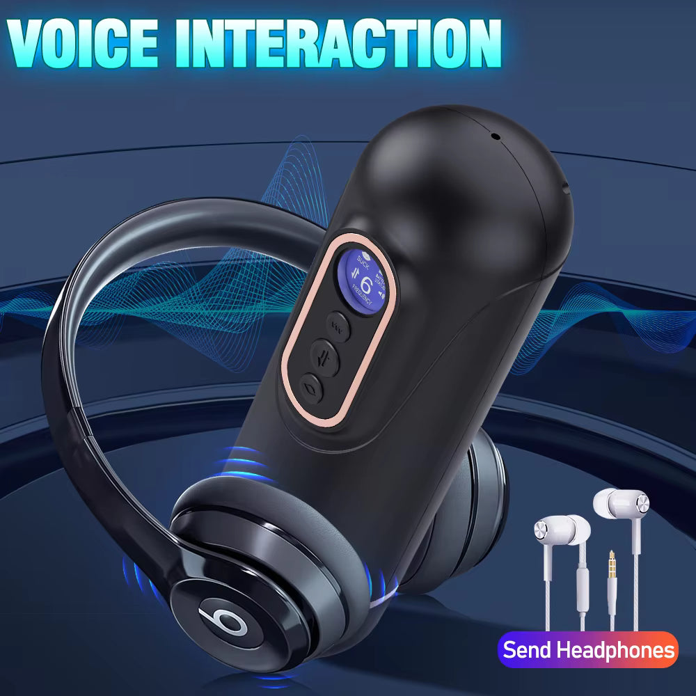 AlphaPulse™ Intelligent Automatic Male Massage Device - Heating & Vibration Technology