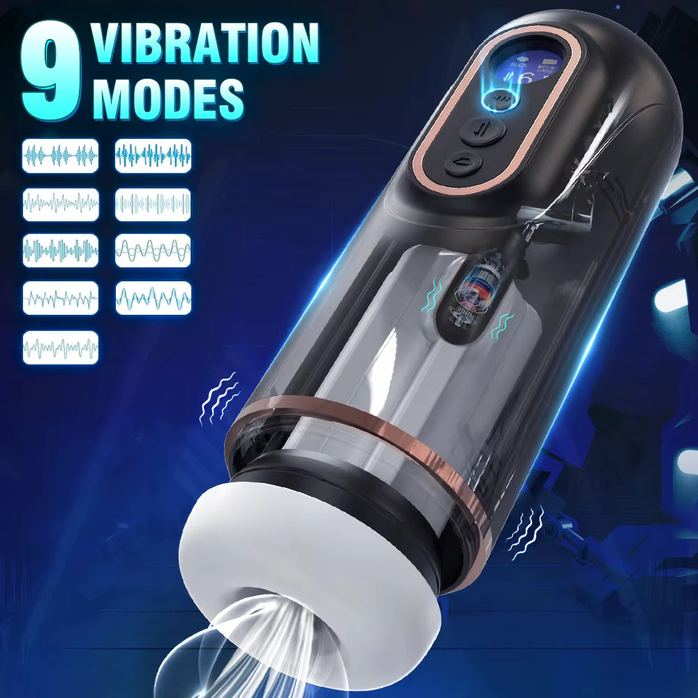 AlphaPulse™ Intelligent Automatic Male Massage Device - Heating & Vibration Technology